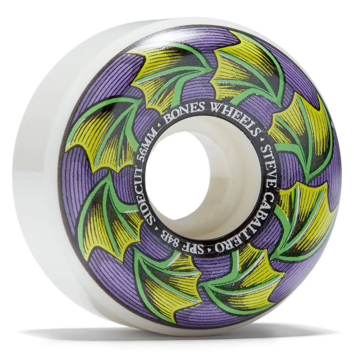 Bones SPF Steve Caballero Bat Wings 84B Sidecuts Wheels (Set of 4)