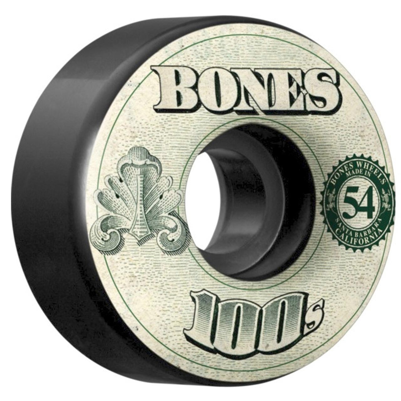 Bones 100's OG V4 100A Money Wheels (Set of 4)