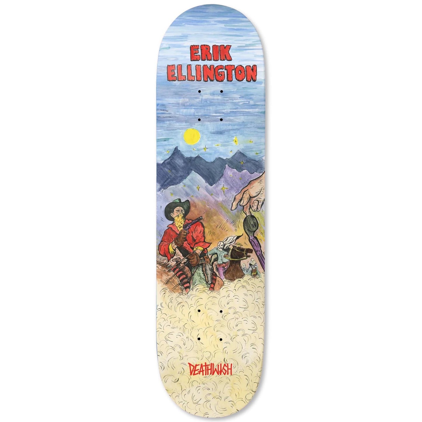 Deathwish Erik Ellington Six Shooter Deck 8.5