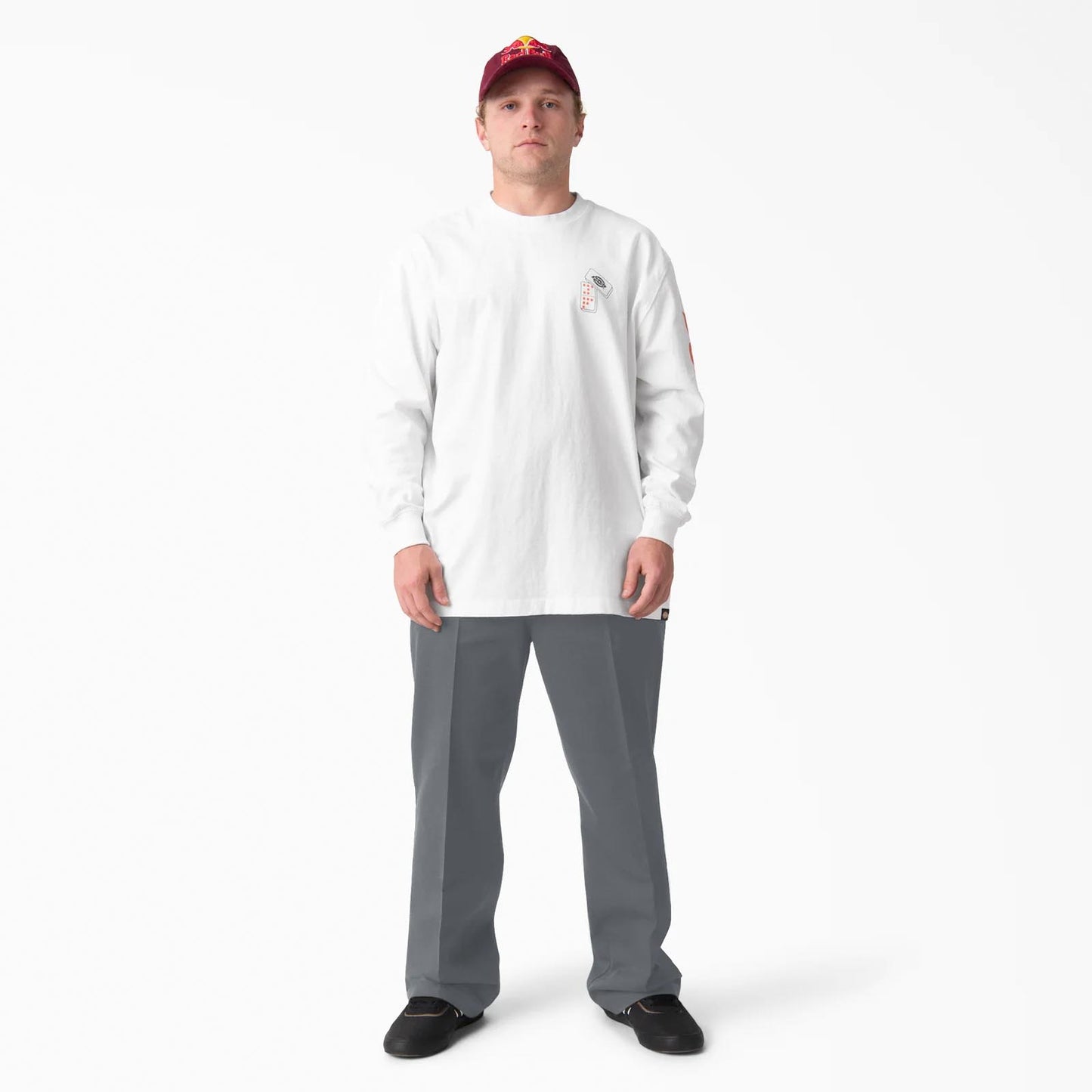 Dickies Jamie Foy Loose Fit Pants - Charcoal