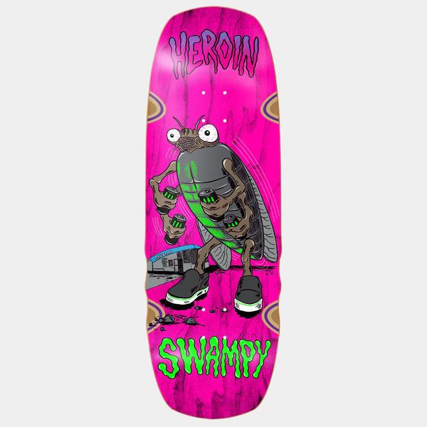 Heroin Skateboards Swampy Bug Deck 10.75"