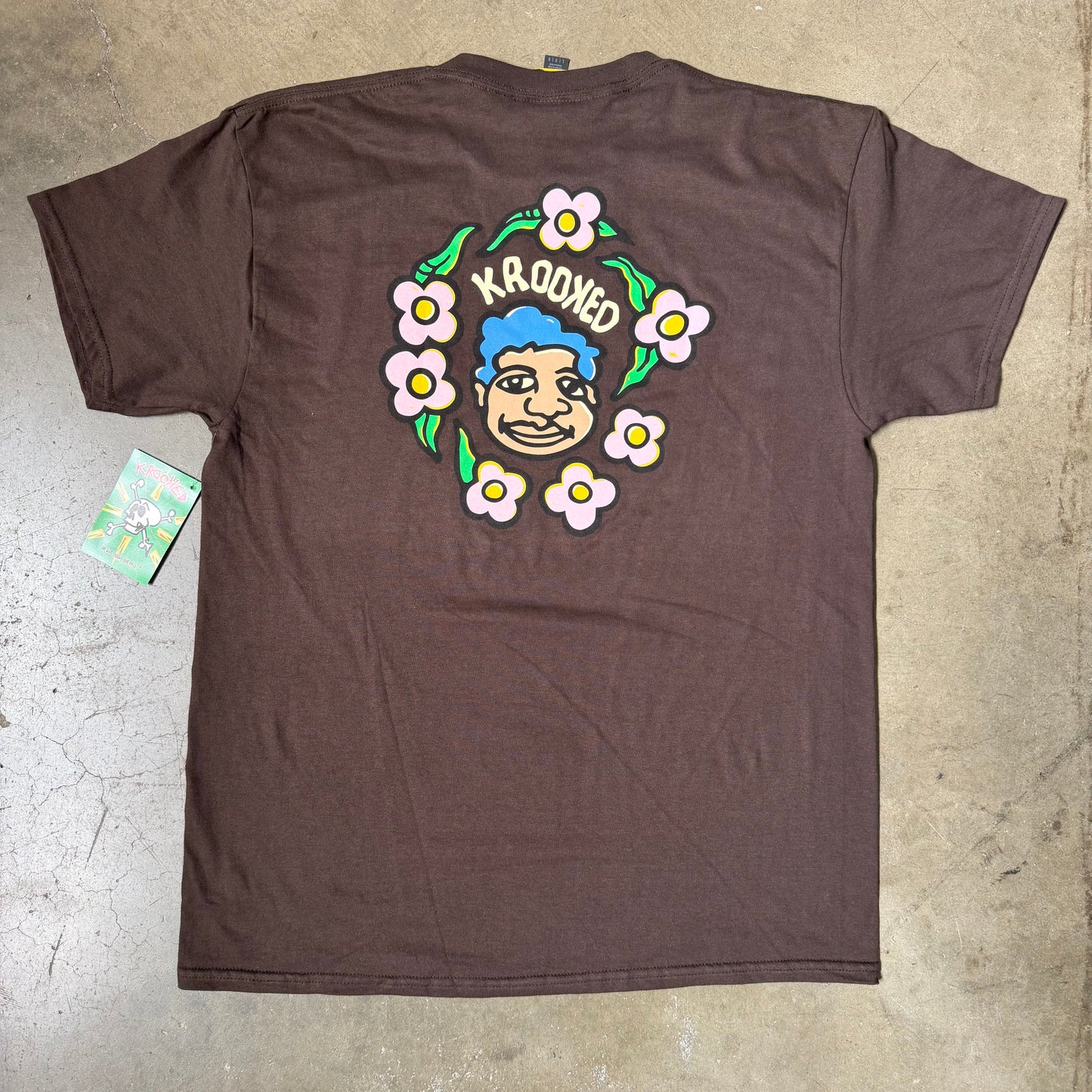 Krooked Gonz T-Shirt - Brown