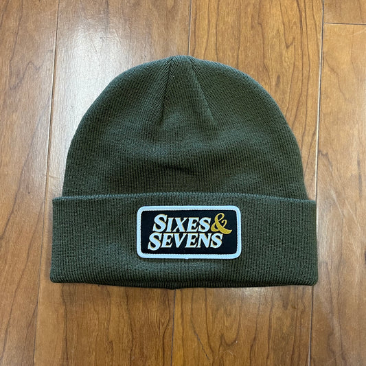 Sixes and Sevens Patch Beanie