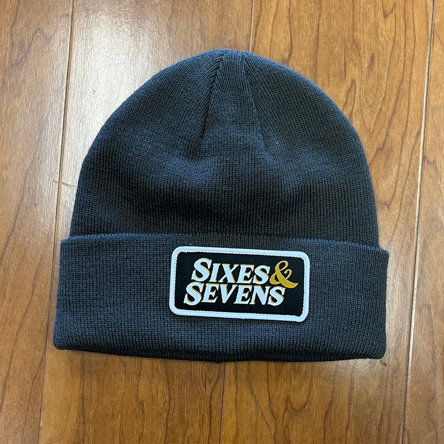 Sixes and Sevens Patch Beanie
