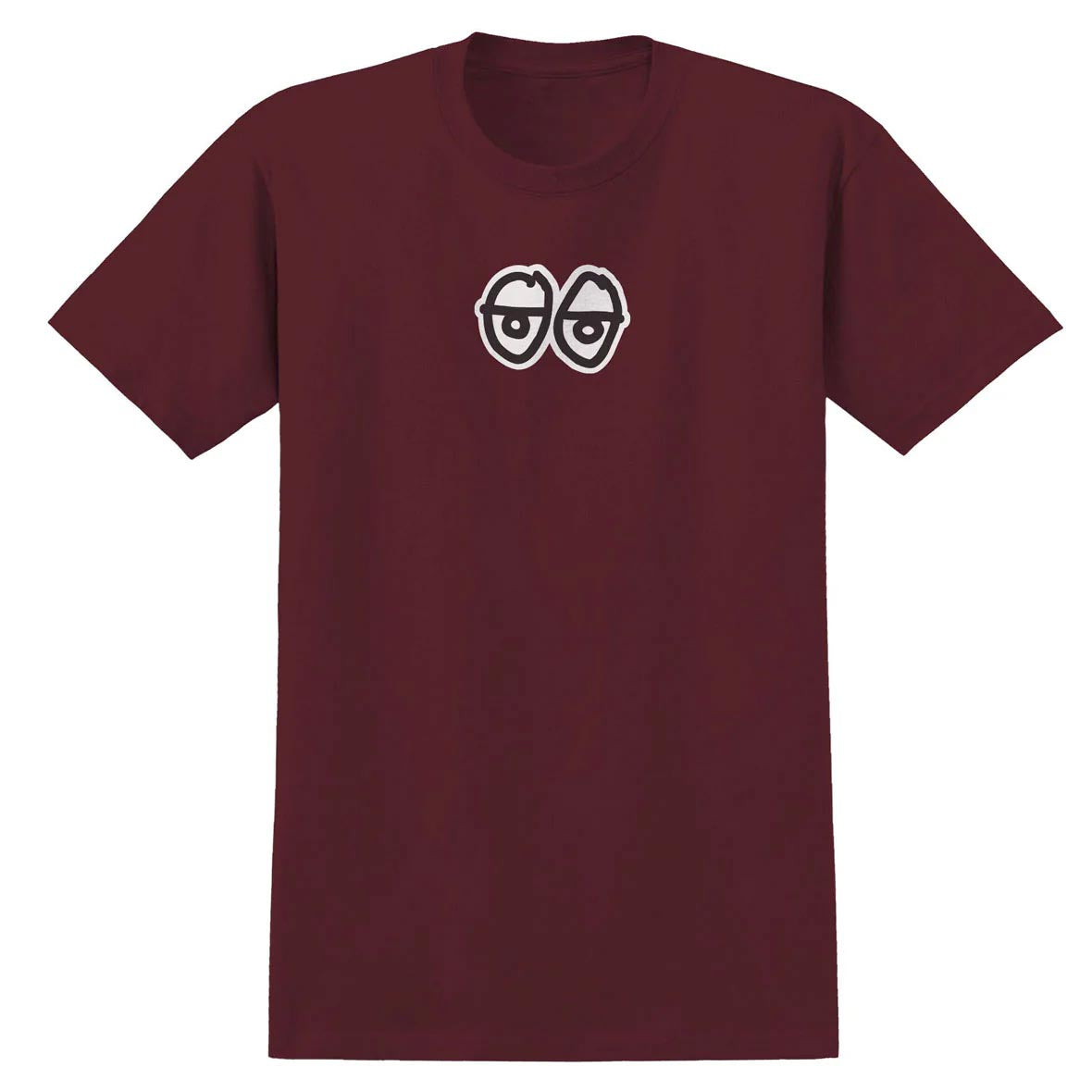Krooked Eyes T-Shirt - Burgundy