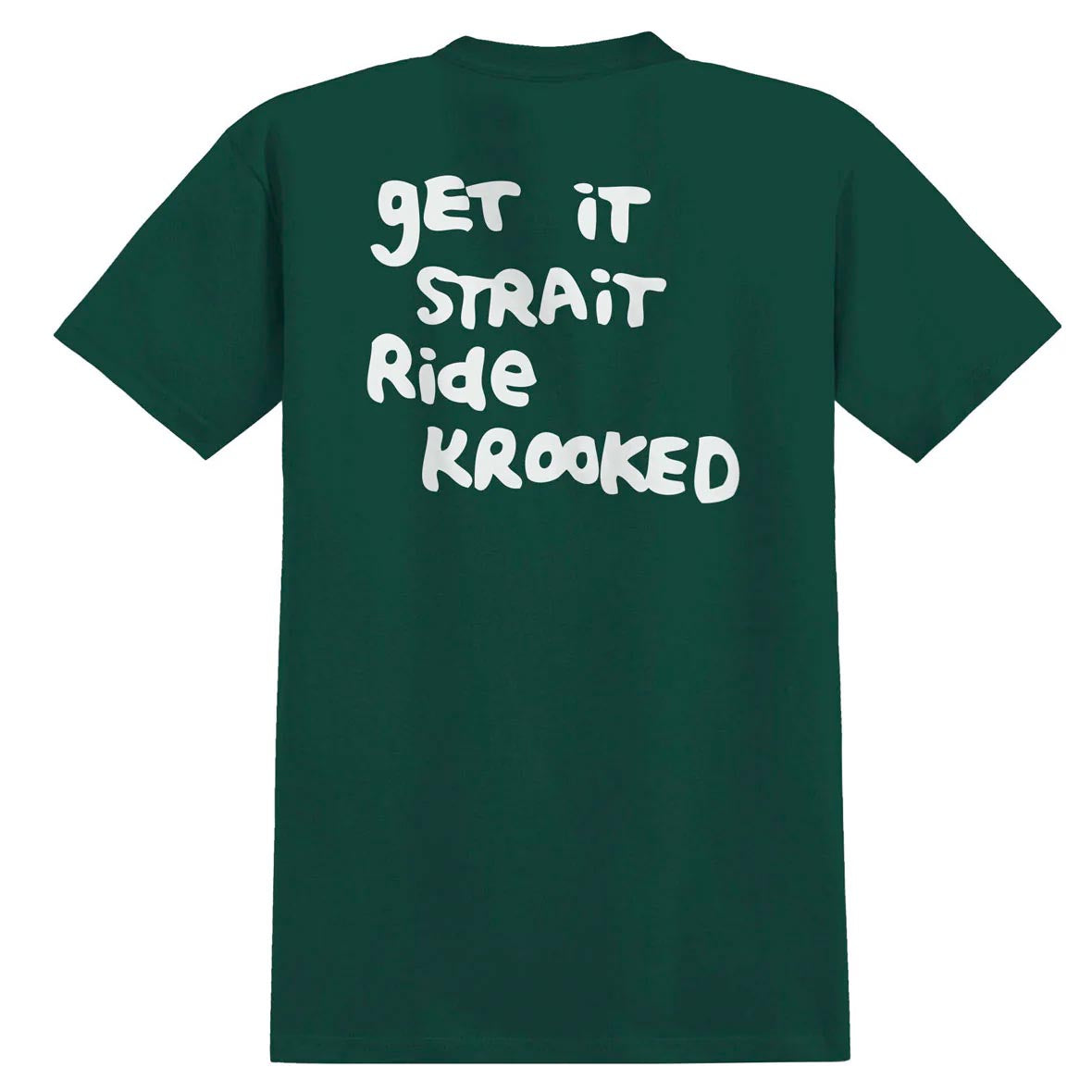 Krooked Strait Eyes T-Shirt - Forest