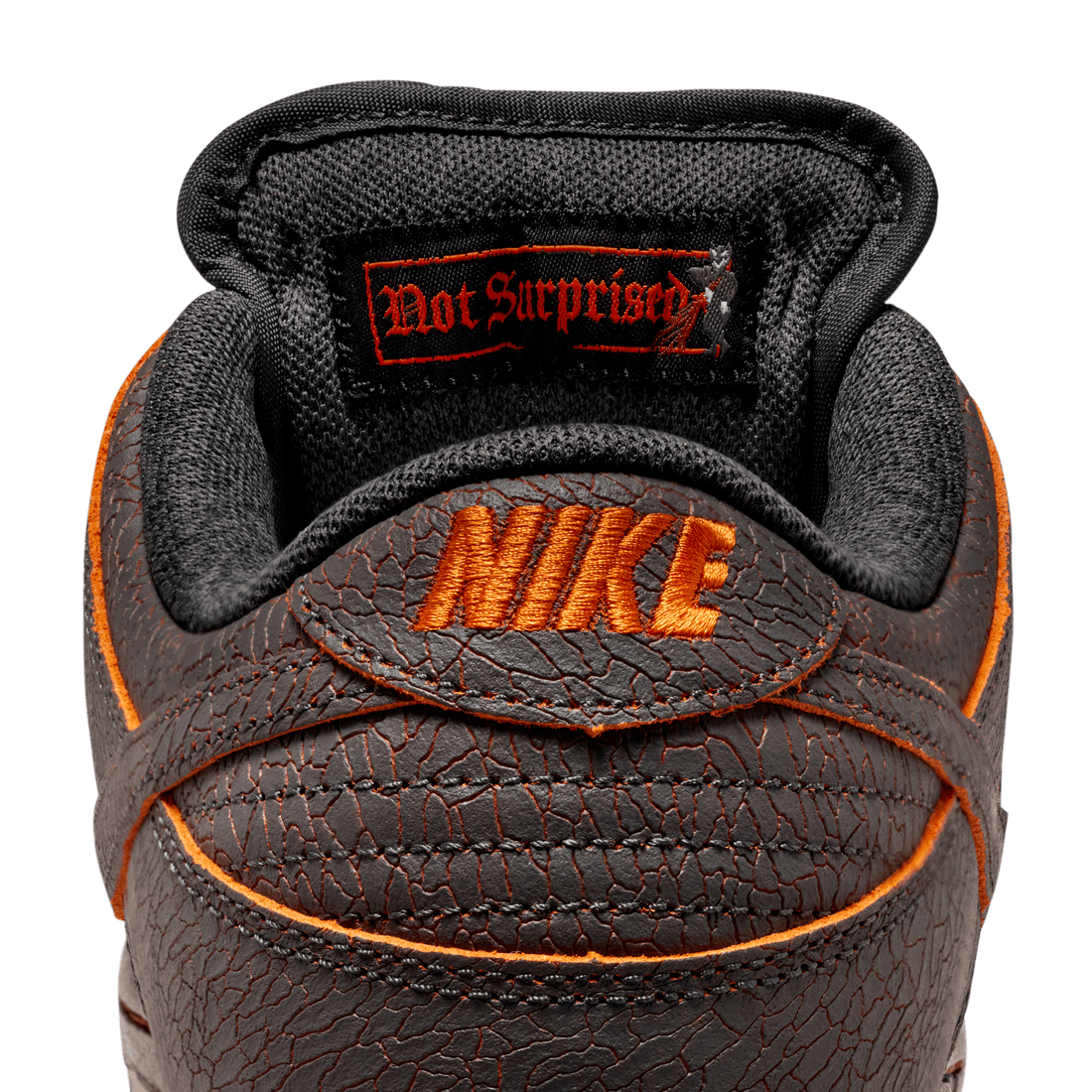 Nike SB Dunk Low Pro Premium "Krampus" Dark Smoke Grey - Campfire Orange - Black HV1668-001