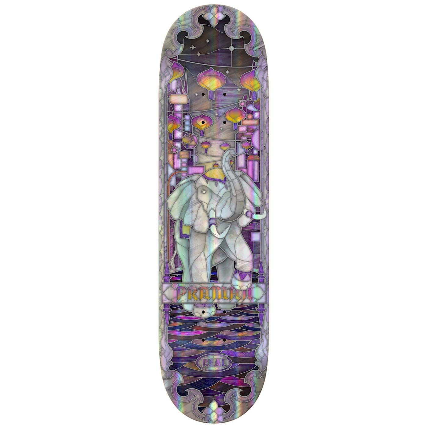 Real Praman Holographic Cathedral Deck 8.5