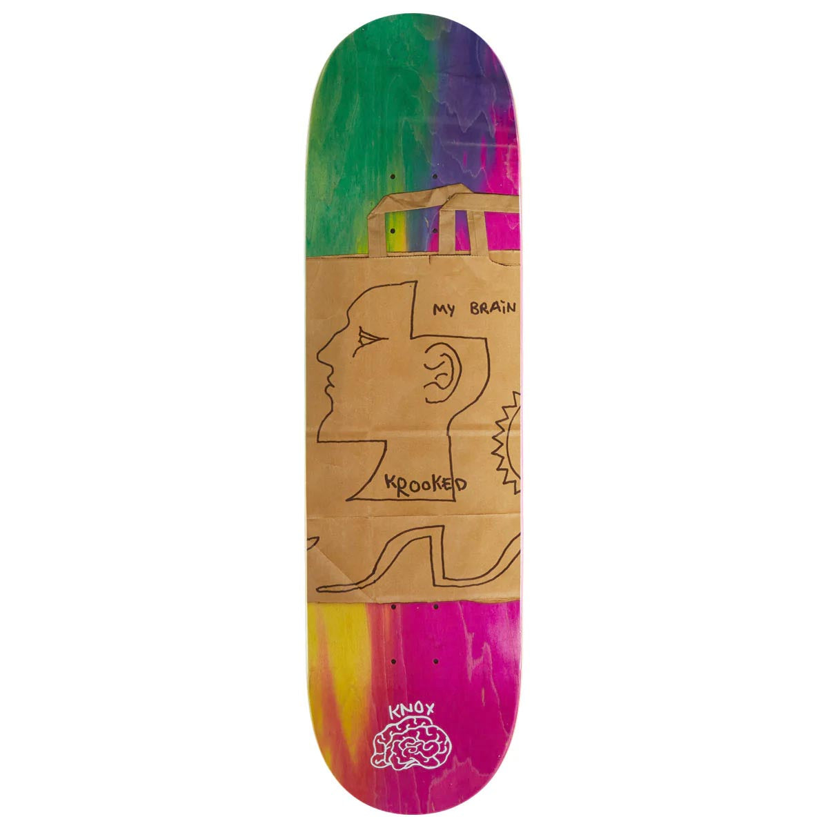 Krooked Knox Tom's Brain Deck 8.5