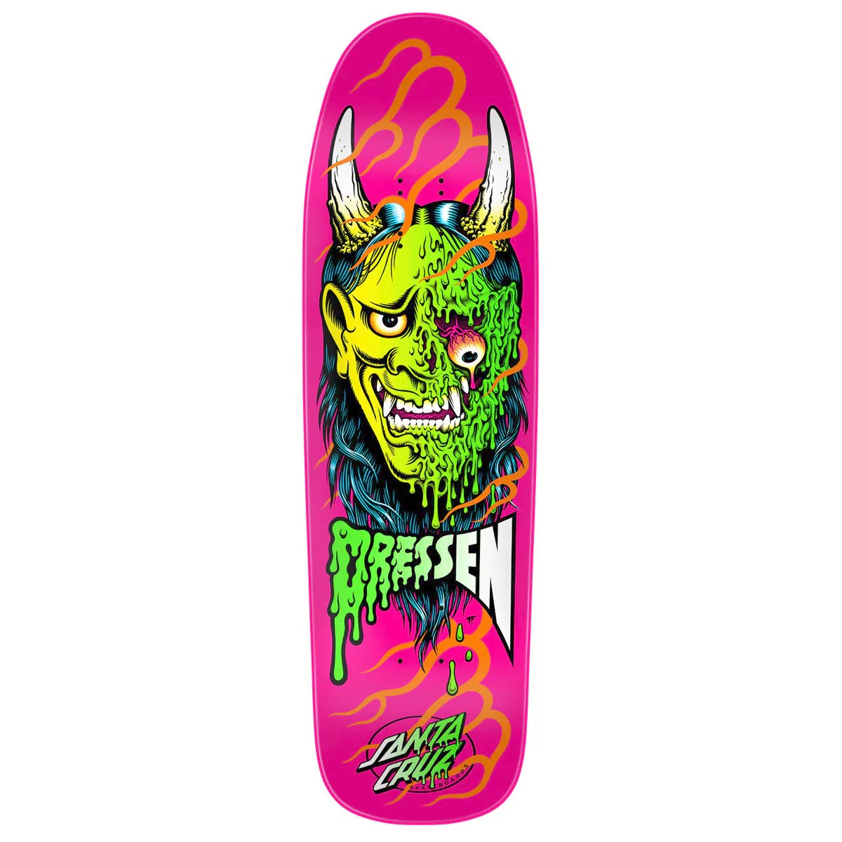 Santa Cruz Dressen Hannya Mask Shaped Deck