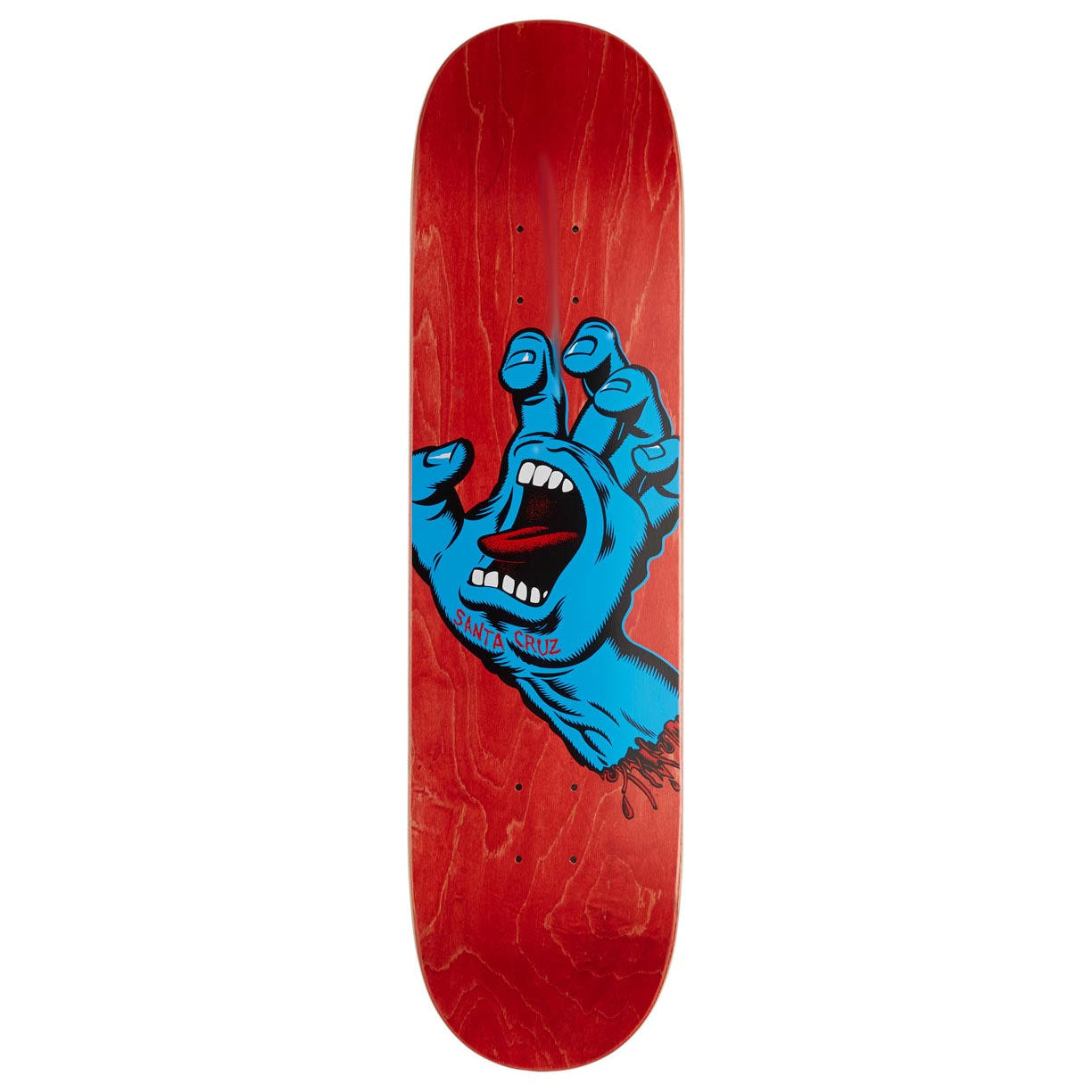 Santa Cruz Screaming Hand Deck 8.0