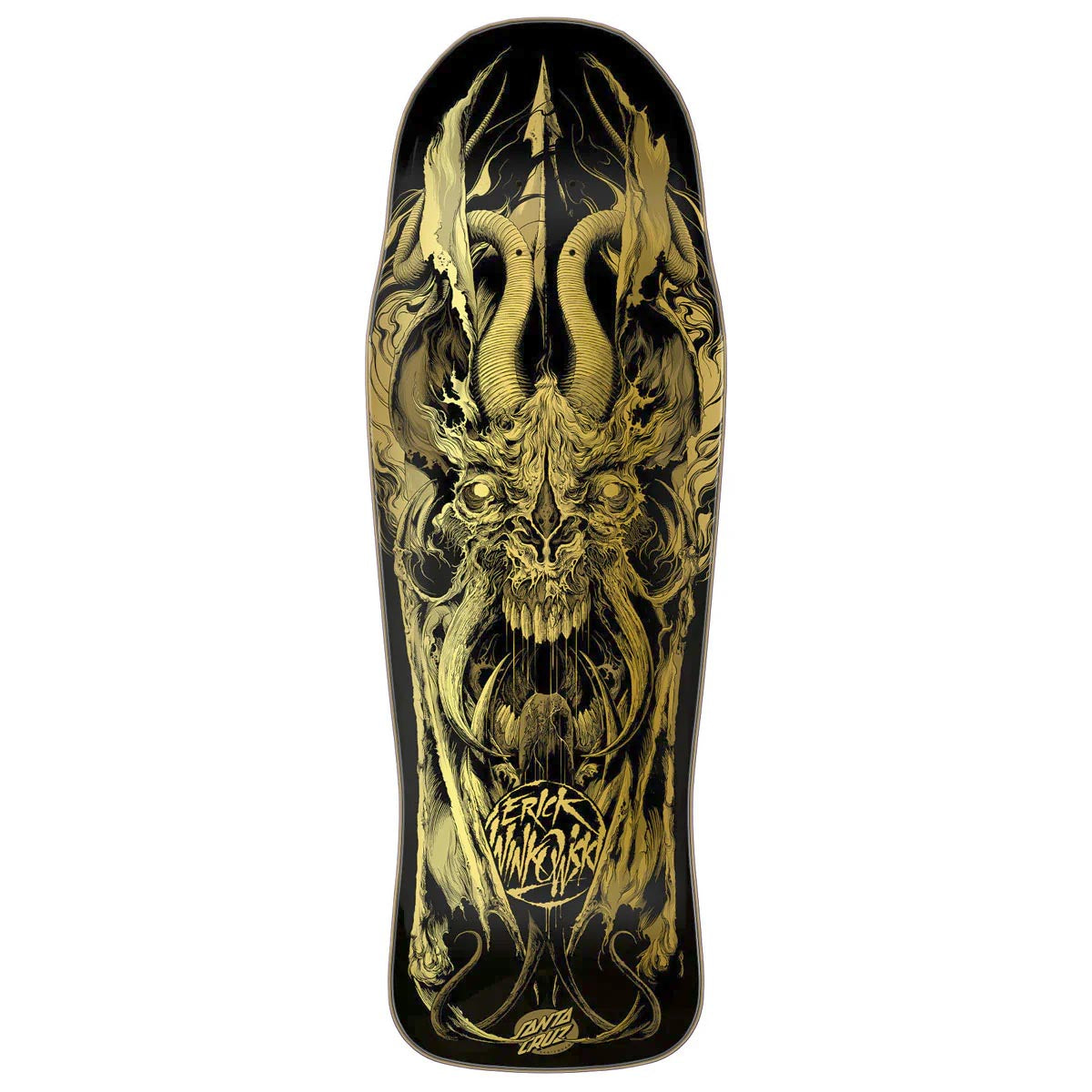 Santa Cruz Winkowski Primeval Gold Shaped Deck