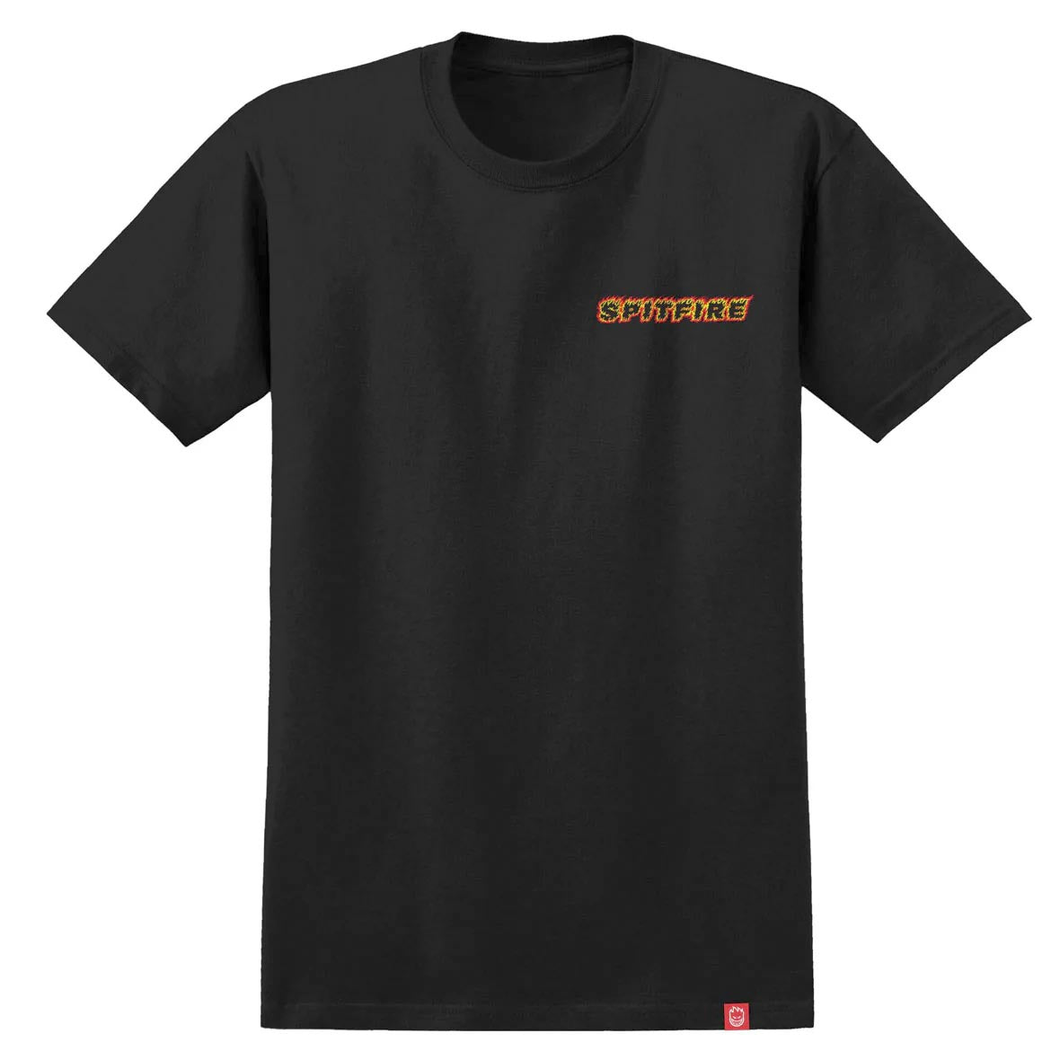 Spitfire OG Classic Flame T-Shirt - Black