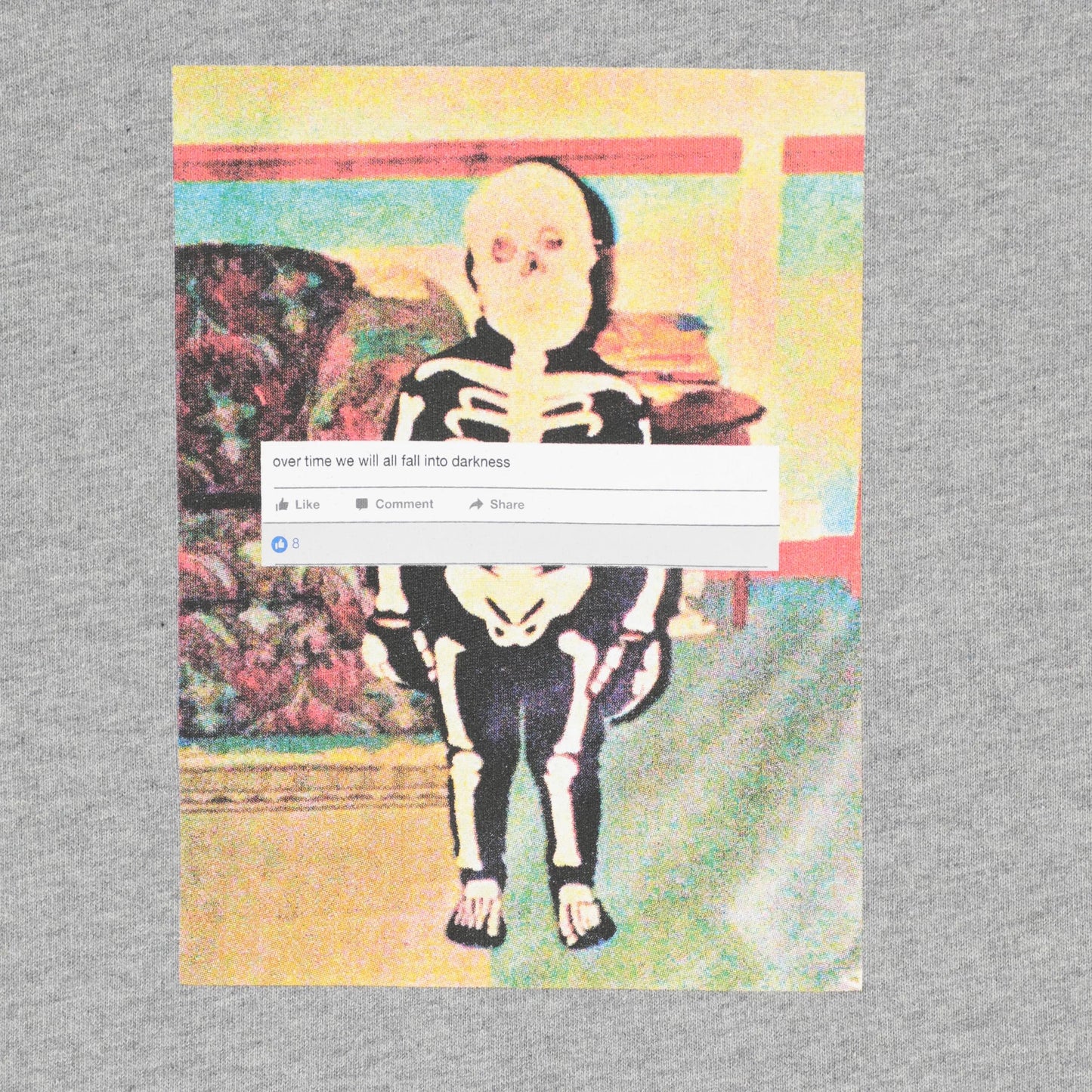 Polar Skeleton Kid T-Shirt - Heather Grey