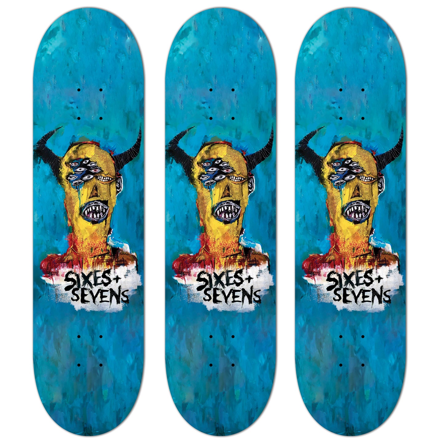 Sixes & Sevens Paul Aguilar "Happy Demon" Deck