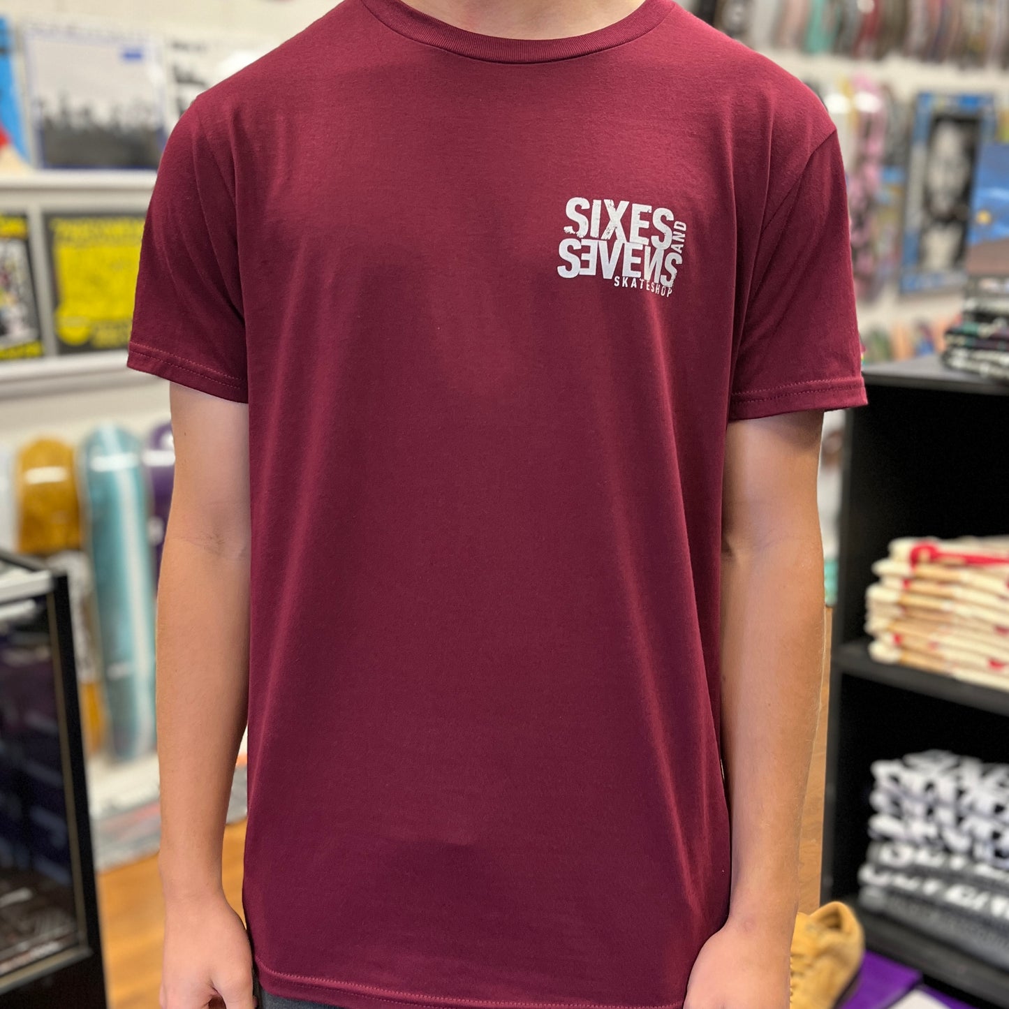 Sixes and Sevens - Block Letter Logo T-Shirt