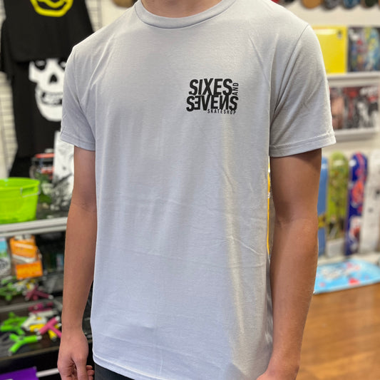 Sixes and Sevens - Block Letter Logo T-Shirt