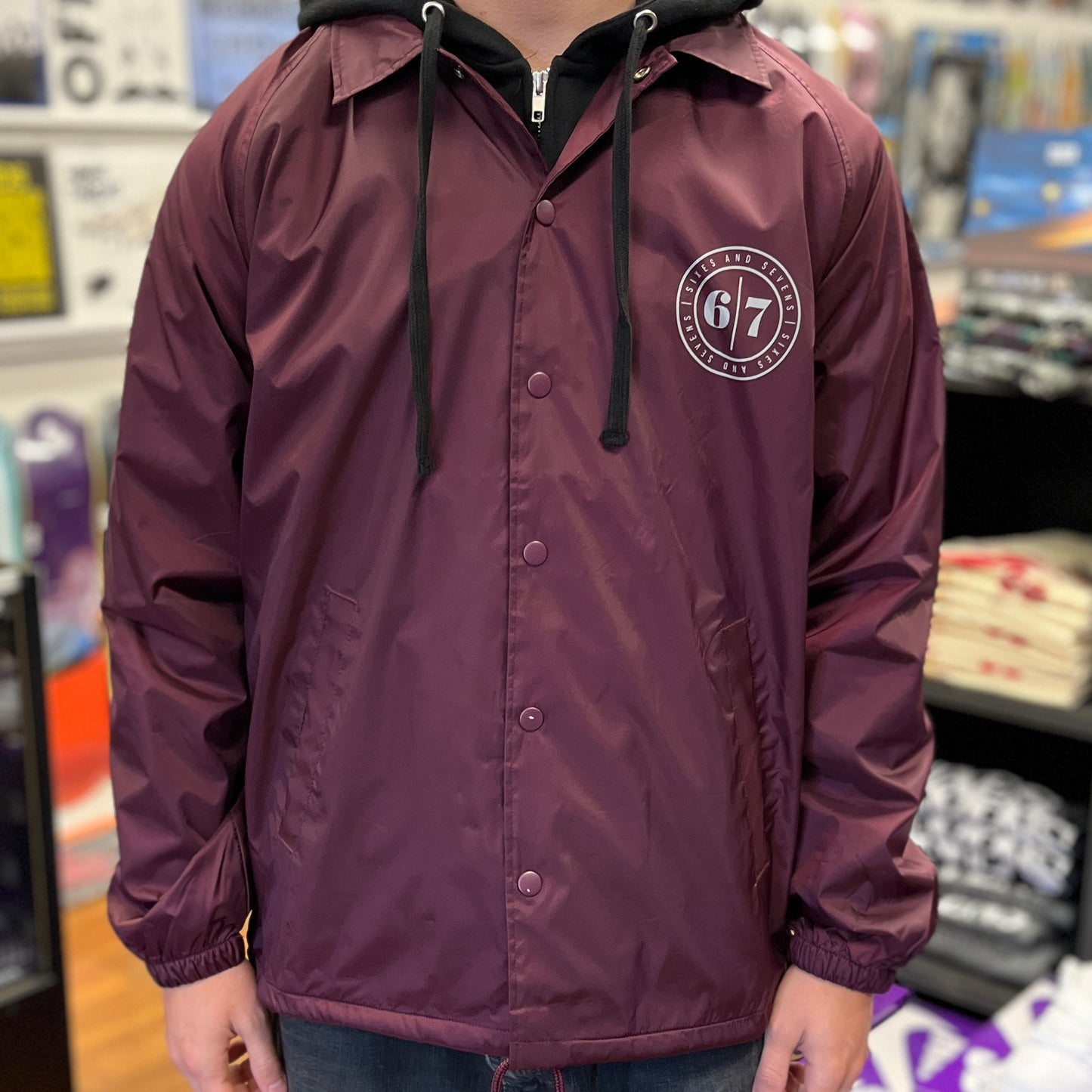 Sixes and Sevens - Circle Logo Coaches Jacket