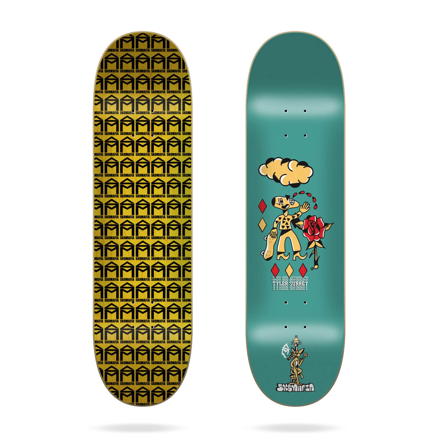 Sk8mafia Surrey Smug Deck 8.25