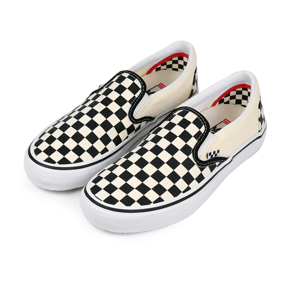 Vans Checkered Black/White Slip On