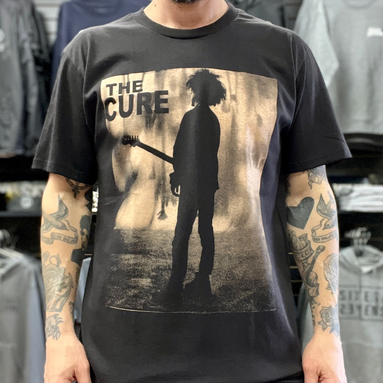 The Cure Boys Don't Cry Band T-Shirt - Men's Medium Black Official Music Tee