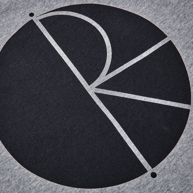 Polar Fill Logo Tee - Heather Grey