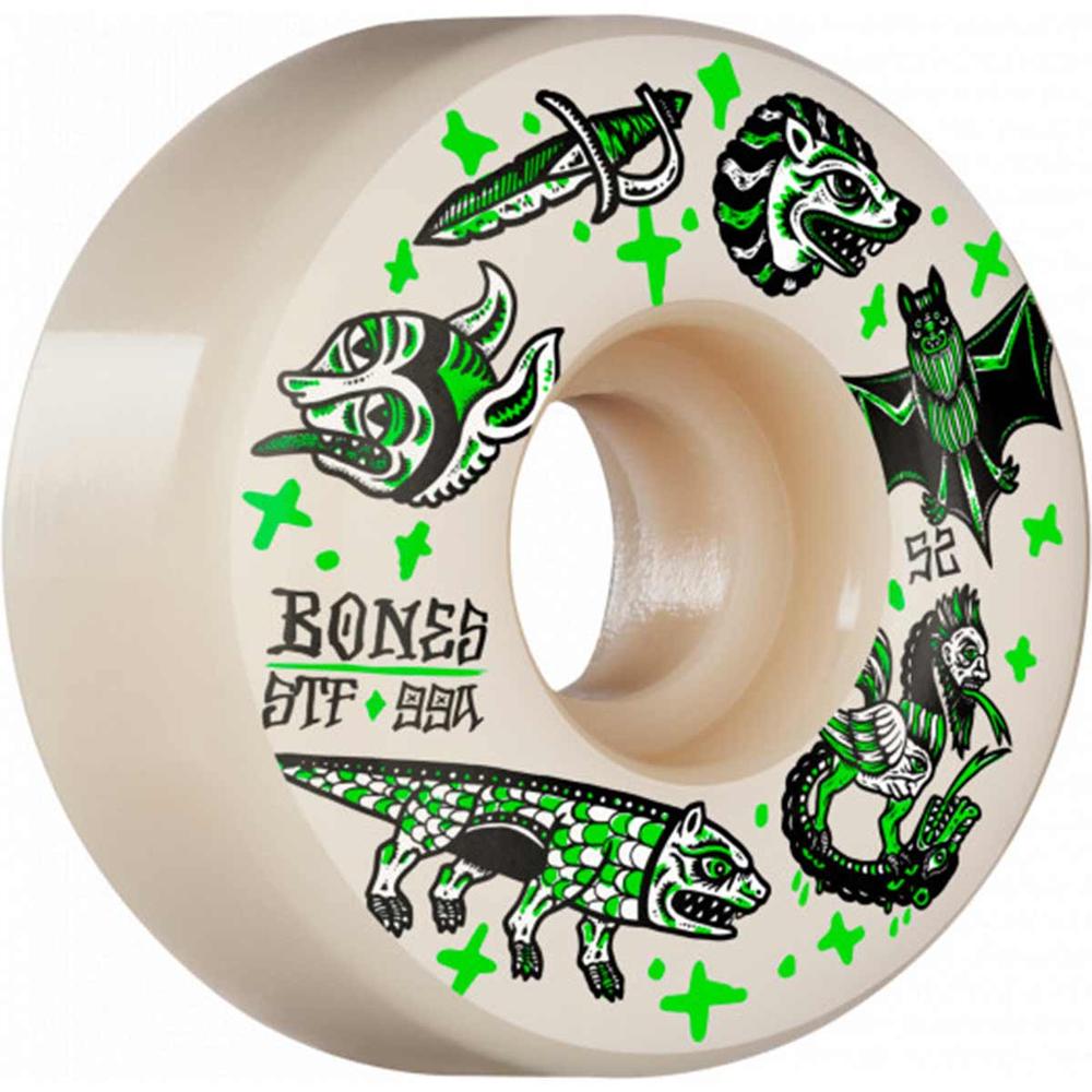 Bones STF Dark Knights V1 Standard 99A Wheels (Set of 4)