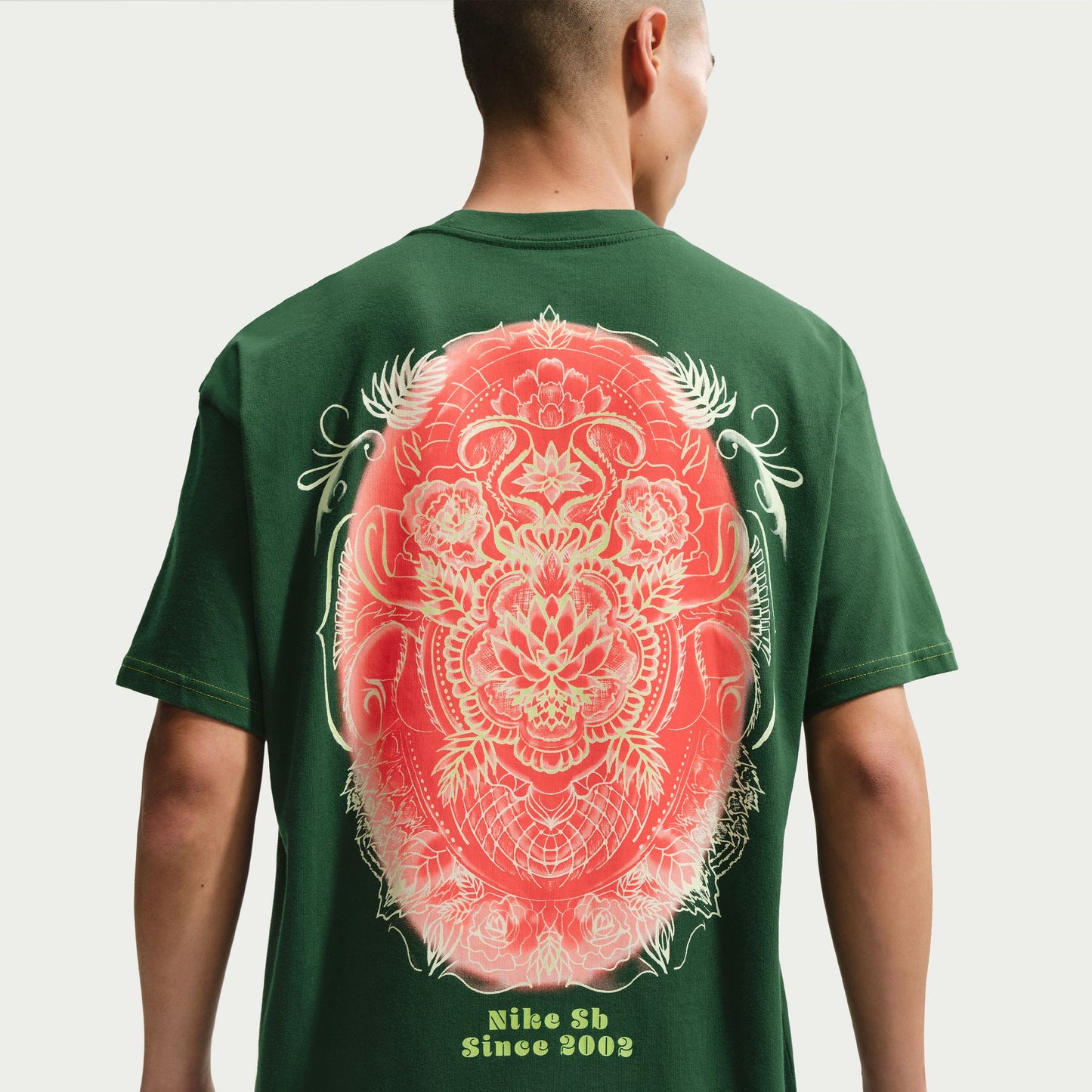 Nike SB LSE Rose T-Shirt - Gorge Green