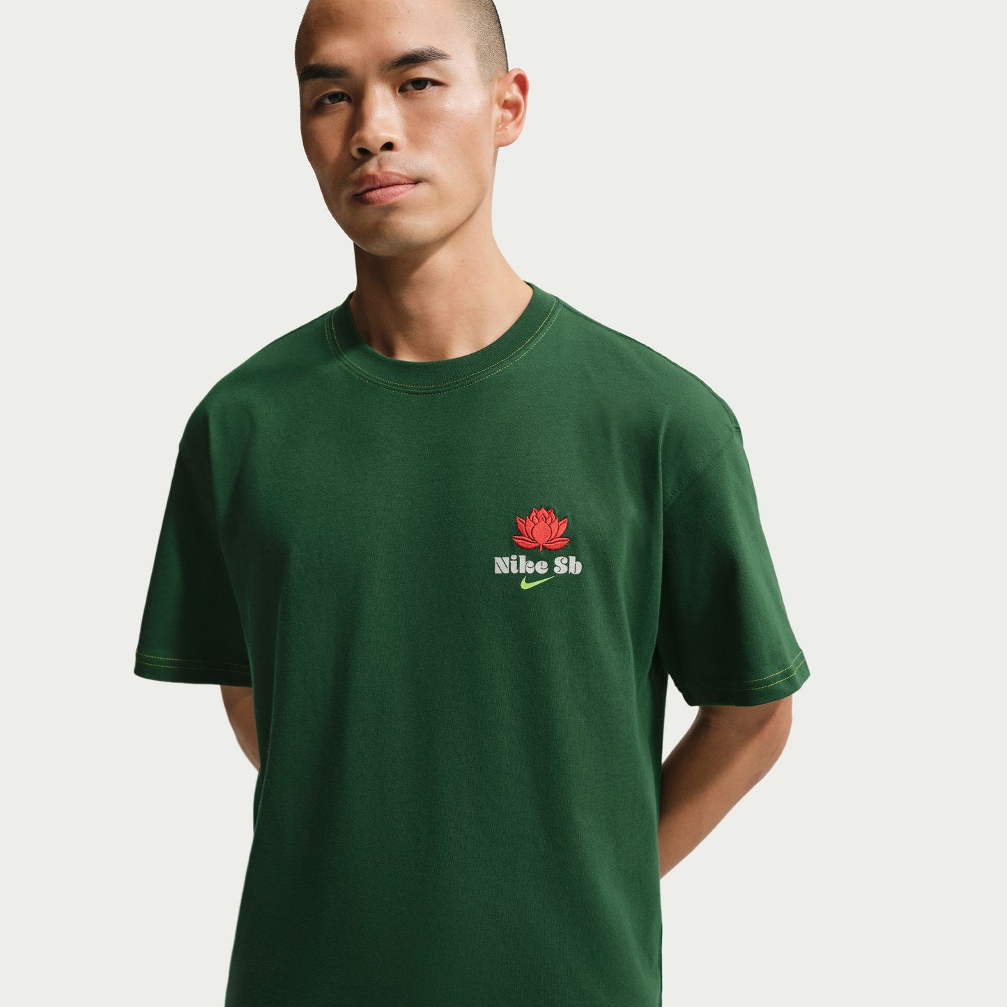 Nike SB LSE Rose T-Shirt - Gorge Green