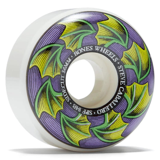 Bones SPF Steve Caballero Bat Wings 84B Sidecuts Wheels (Set of 4)