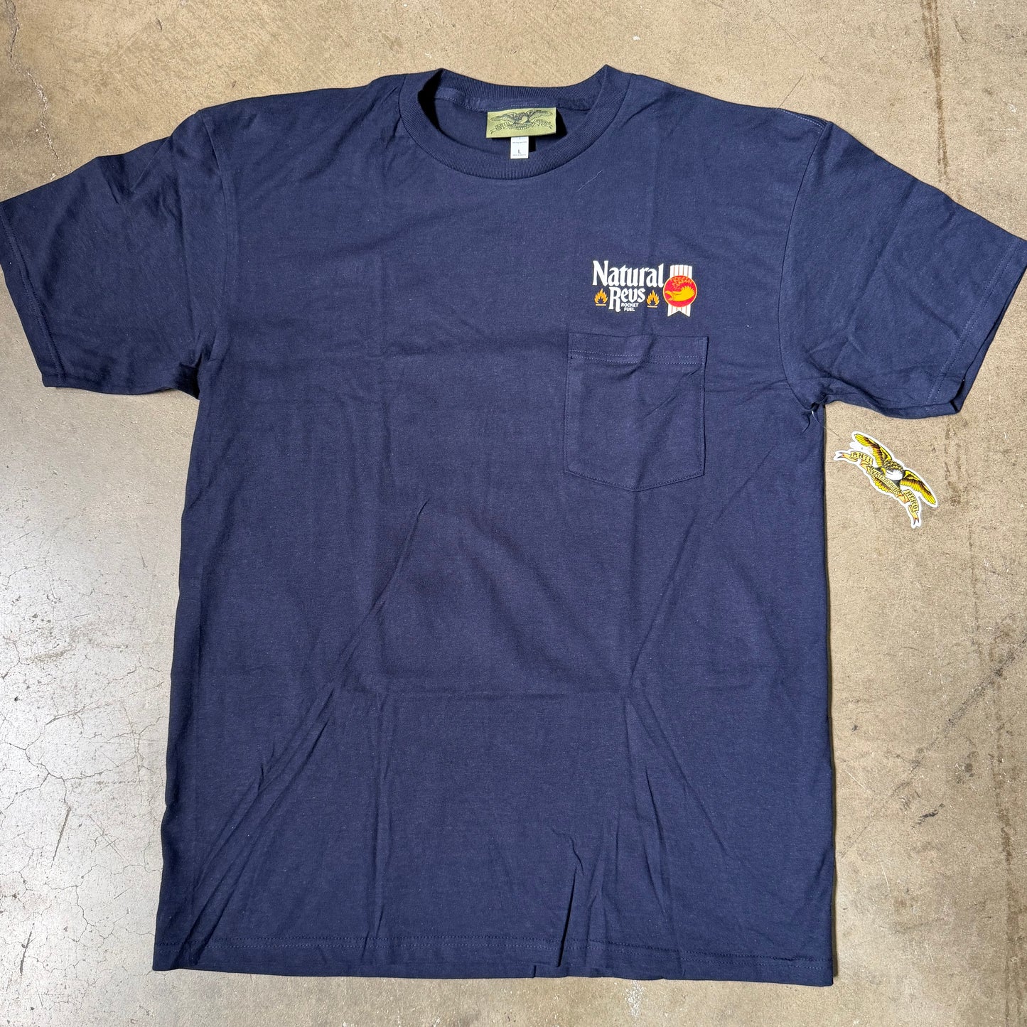 Antihero Natty Revs Pocket T-Shirt
