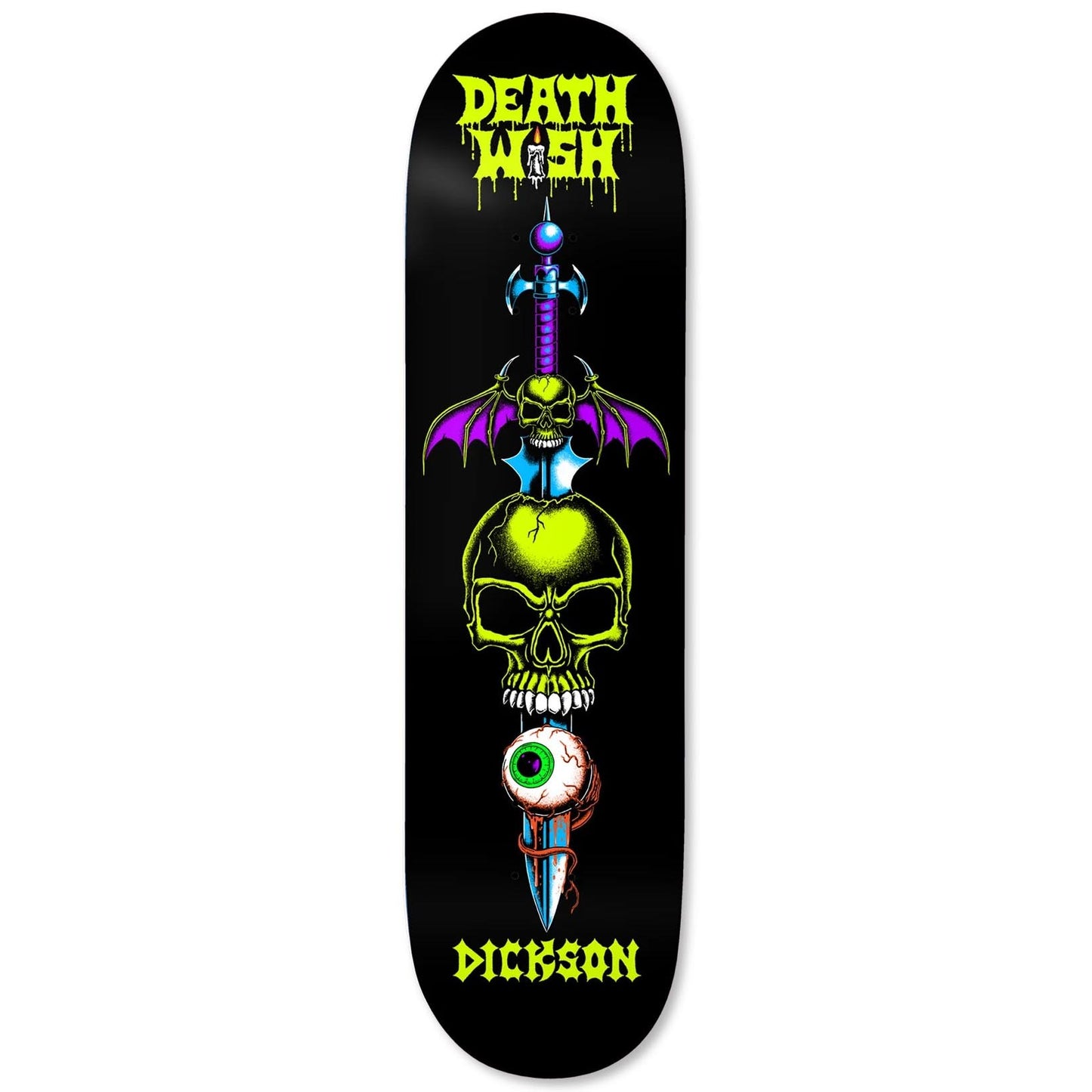 Deathwish Jon Dickson Forgotten Relics Deck 8.25