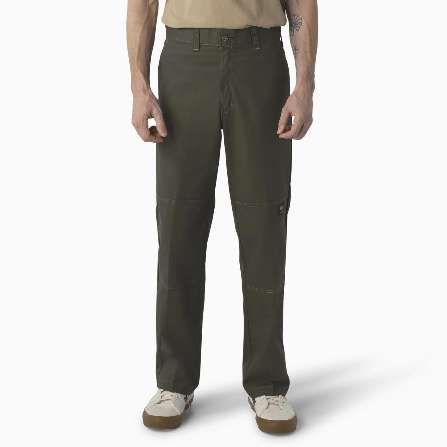 Dickies Skateboarding Double Knee Pants - Olive Green