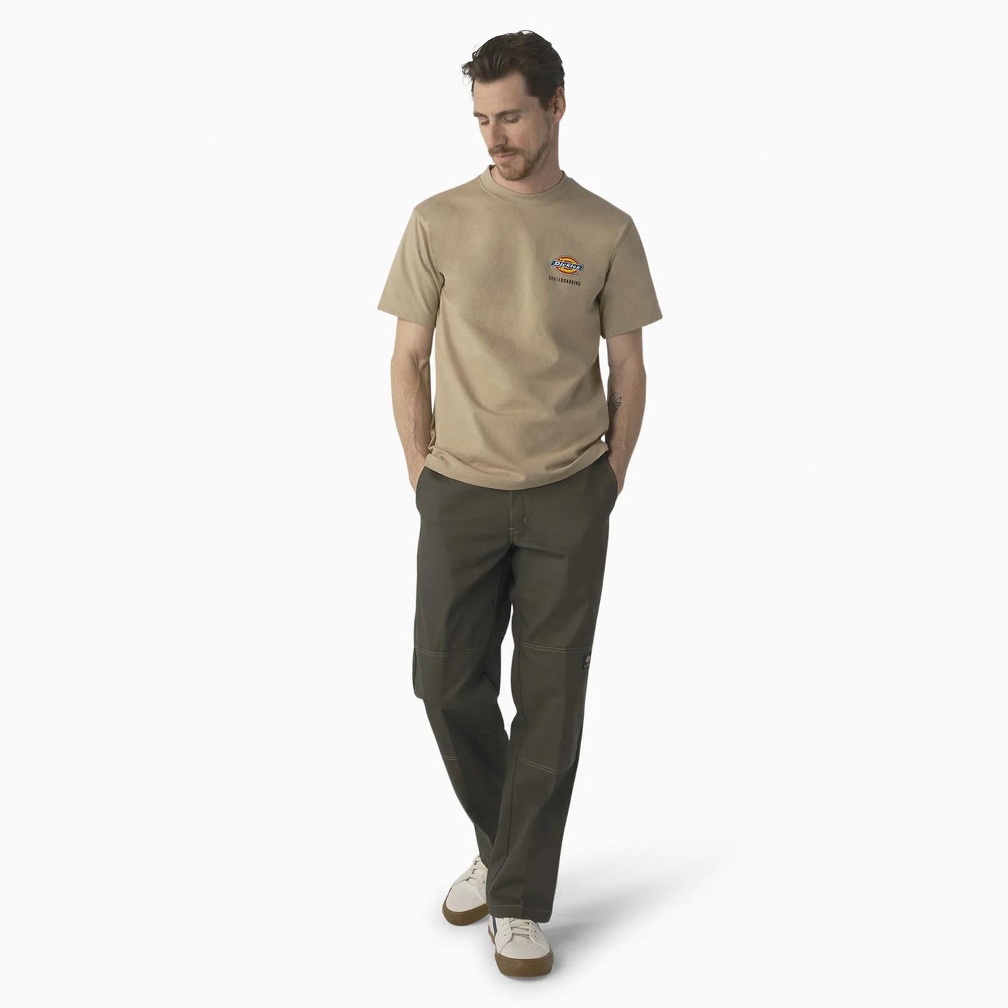 Dickies Skateboarding Double Knee Pants - Olive Green