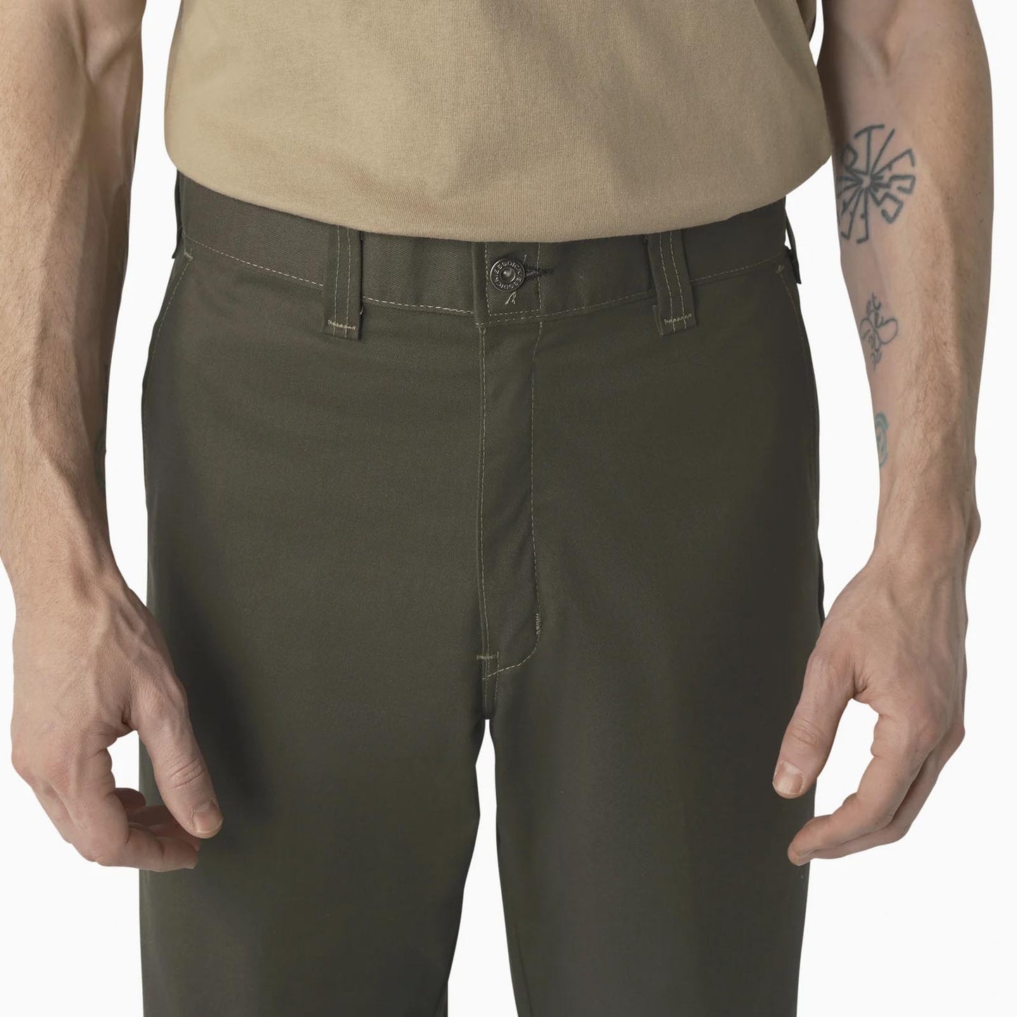 Dickies Skateboarding Double Knee Pants - Olive Green