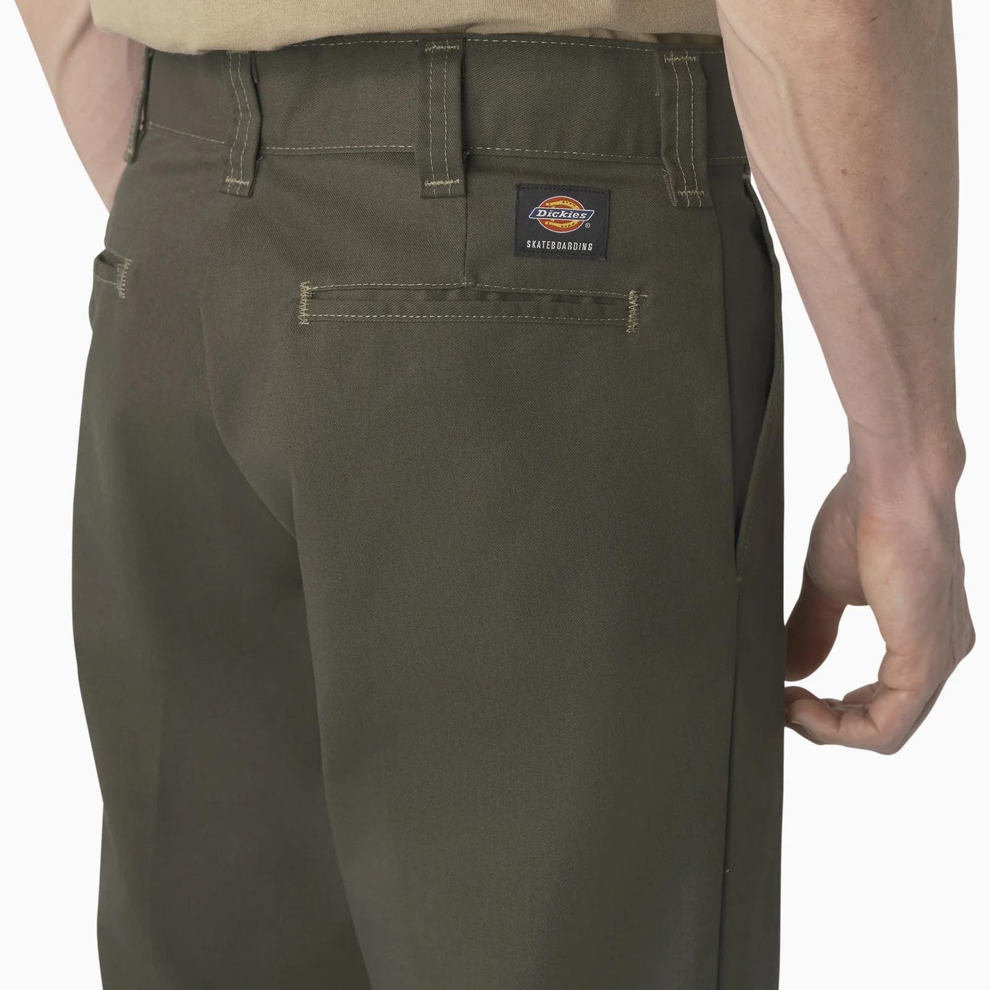 Dickies Skateboarding Double Knee Pants - Olive Green
