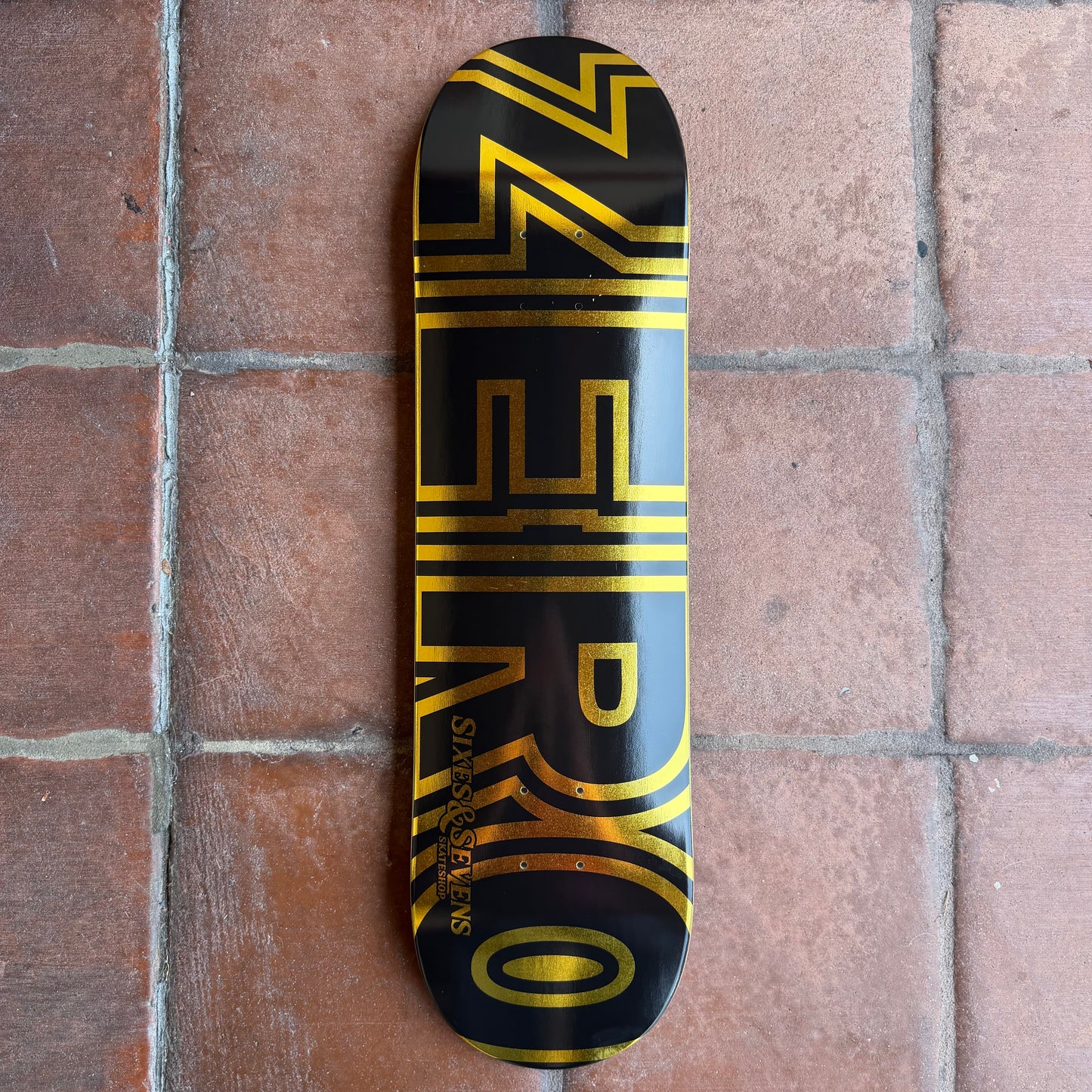 Zero x Sixes & Sevens Classic Bold Logo Deck