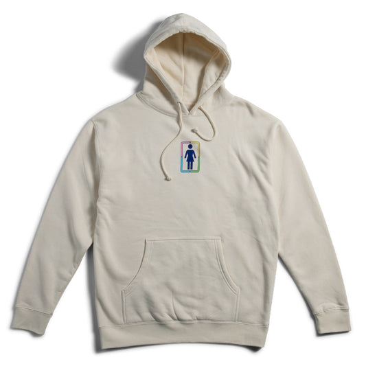 Girl Rainbow Stacked Hoodie