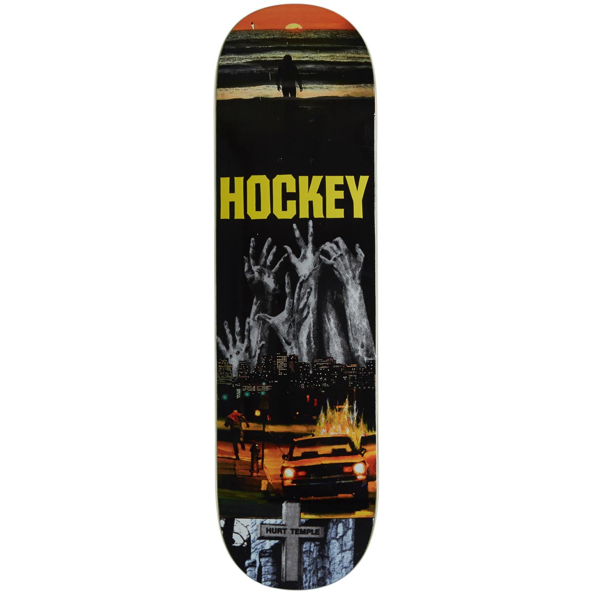 Hockey Andrew Allen Hurt Temple Deck