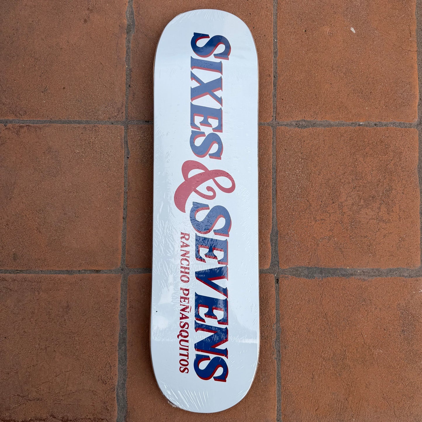 Sixes & Sevens OG Logo Deck - White