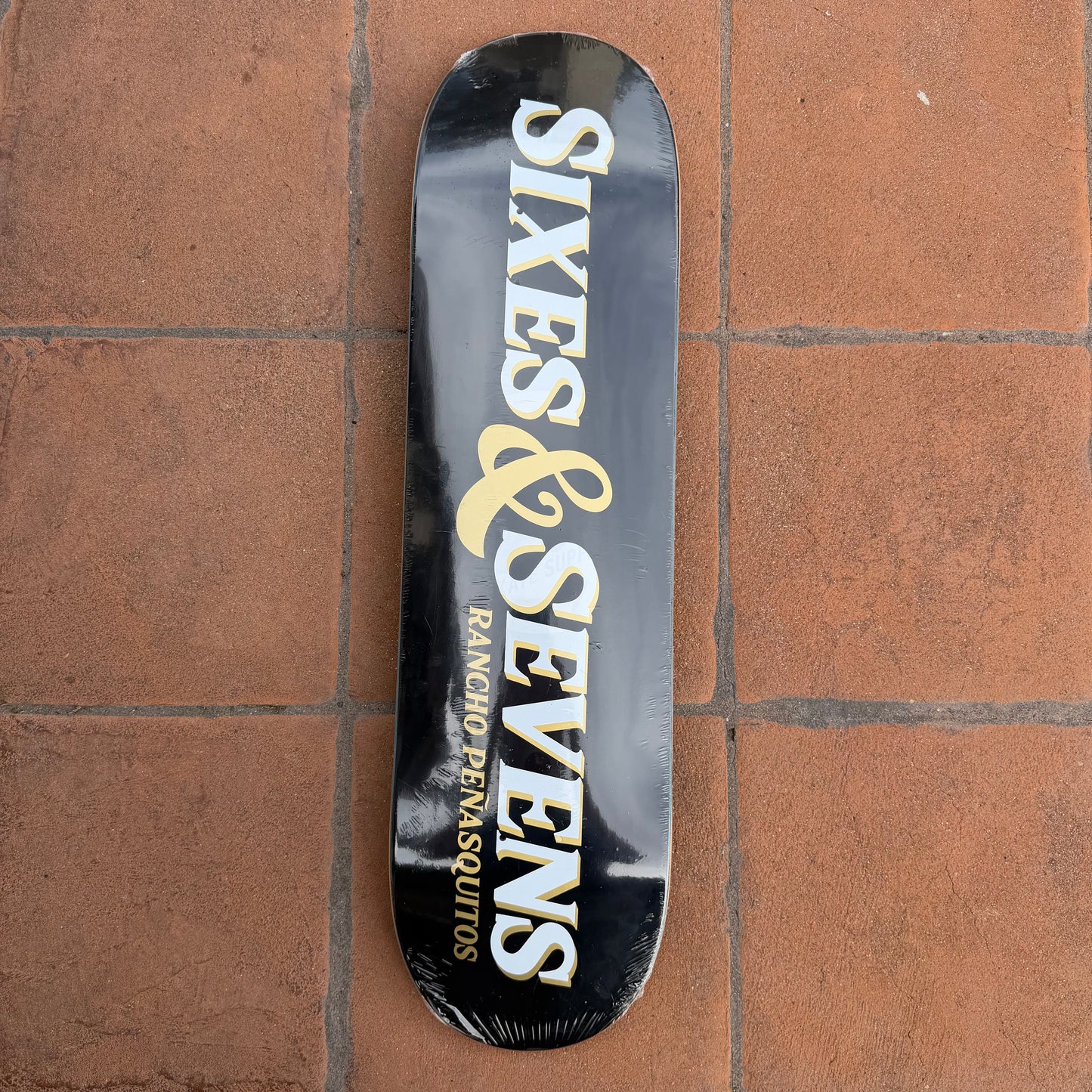 Sixes & Sevens OG Logo Deck - Black
