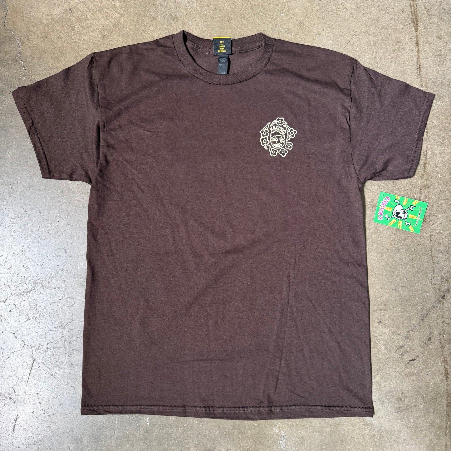 Krooked Gonz T-Shirt - Brown
