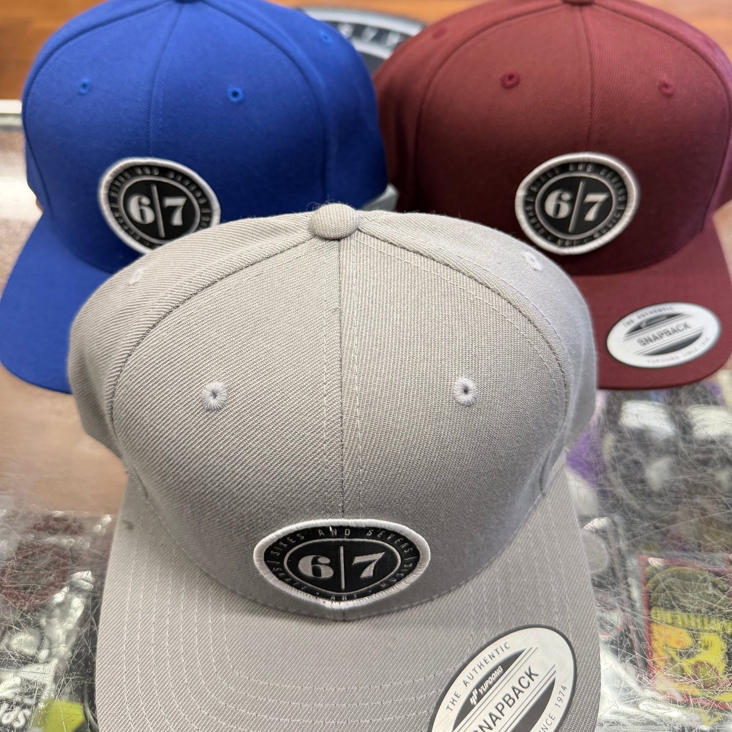 Sixes & Sevens Circle Logo SnapBack Hat
