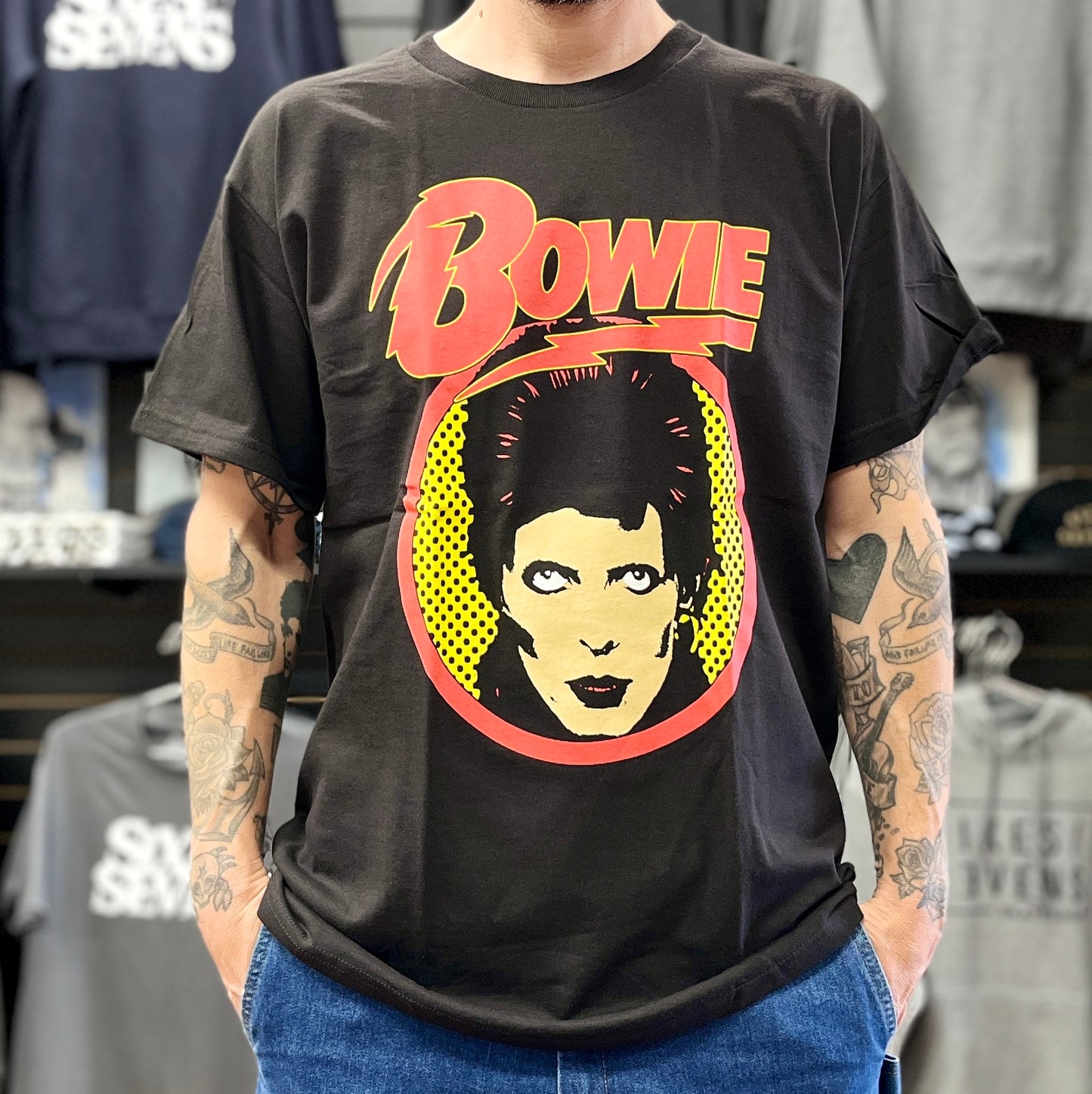 David Bowie T-Shirt - Retro Poster