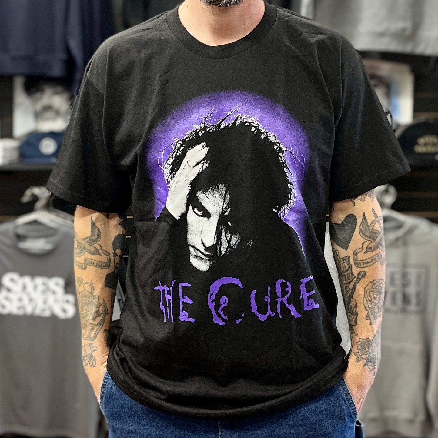 The Cure T-Shirt - Purple Halo