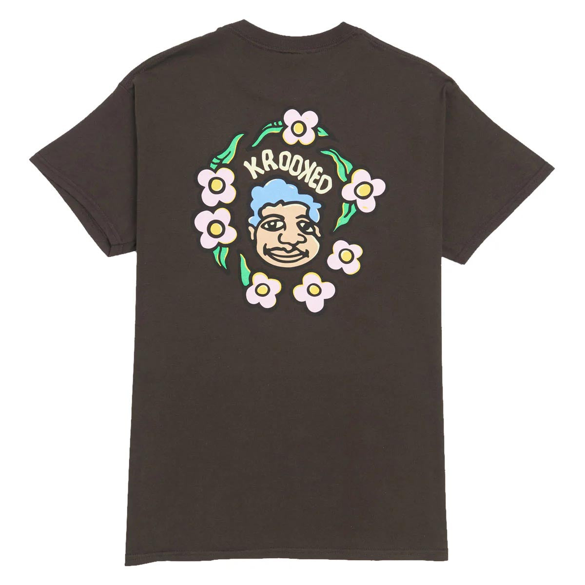 Krooked Gonz T-Shirt - Brown