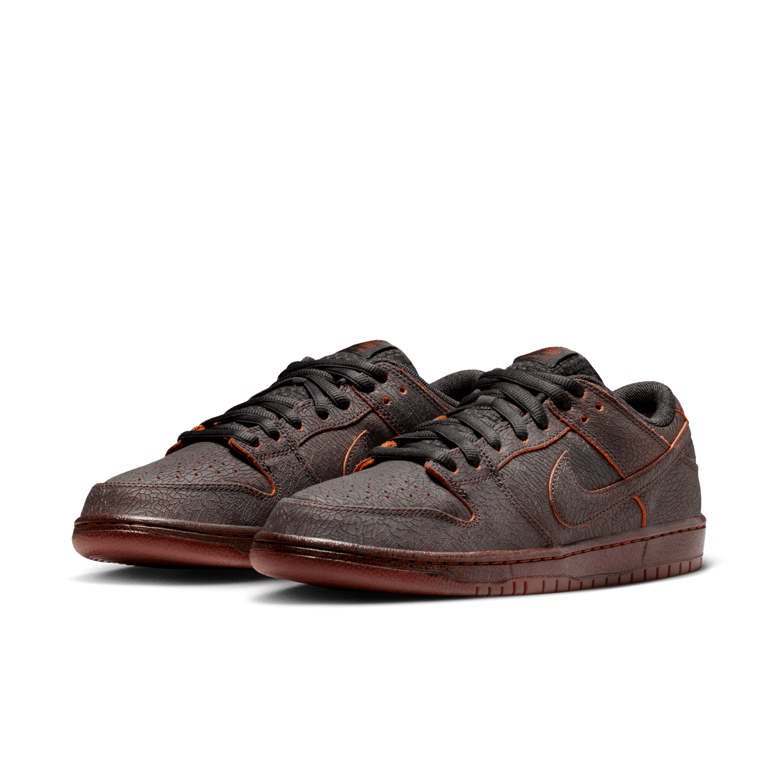 Nike SB Dunk Low Pro Premium "Krampus" Dark Smoke Grey - Campfire Orange - Black HV1668-001