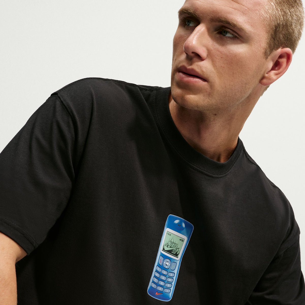 Nike SB LSE Phone T-Shirt - Black