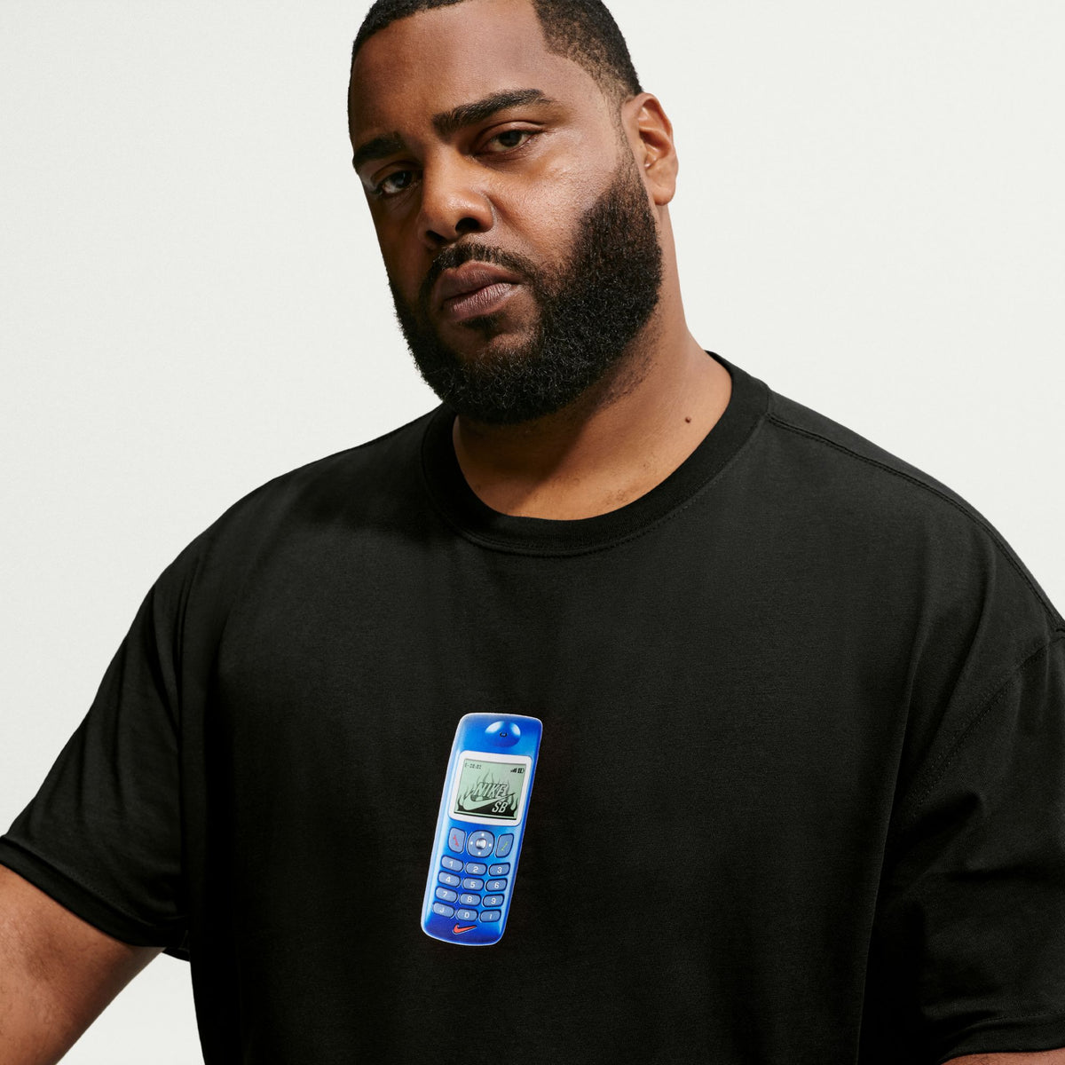 Nike SB LSE Phone T-Shirt - Black