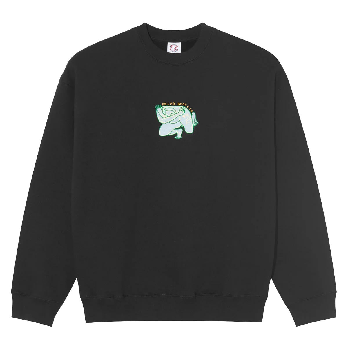 Polar Dave Shy Bow Sweatshirt - Black